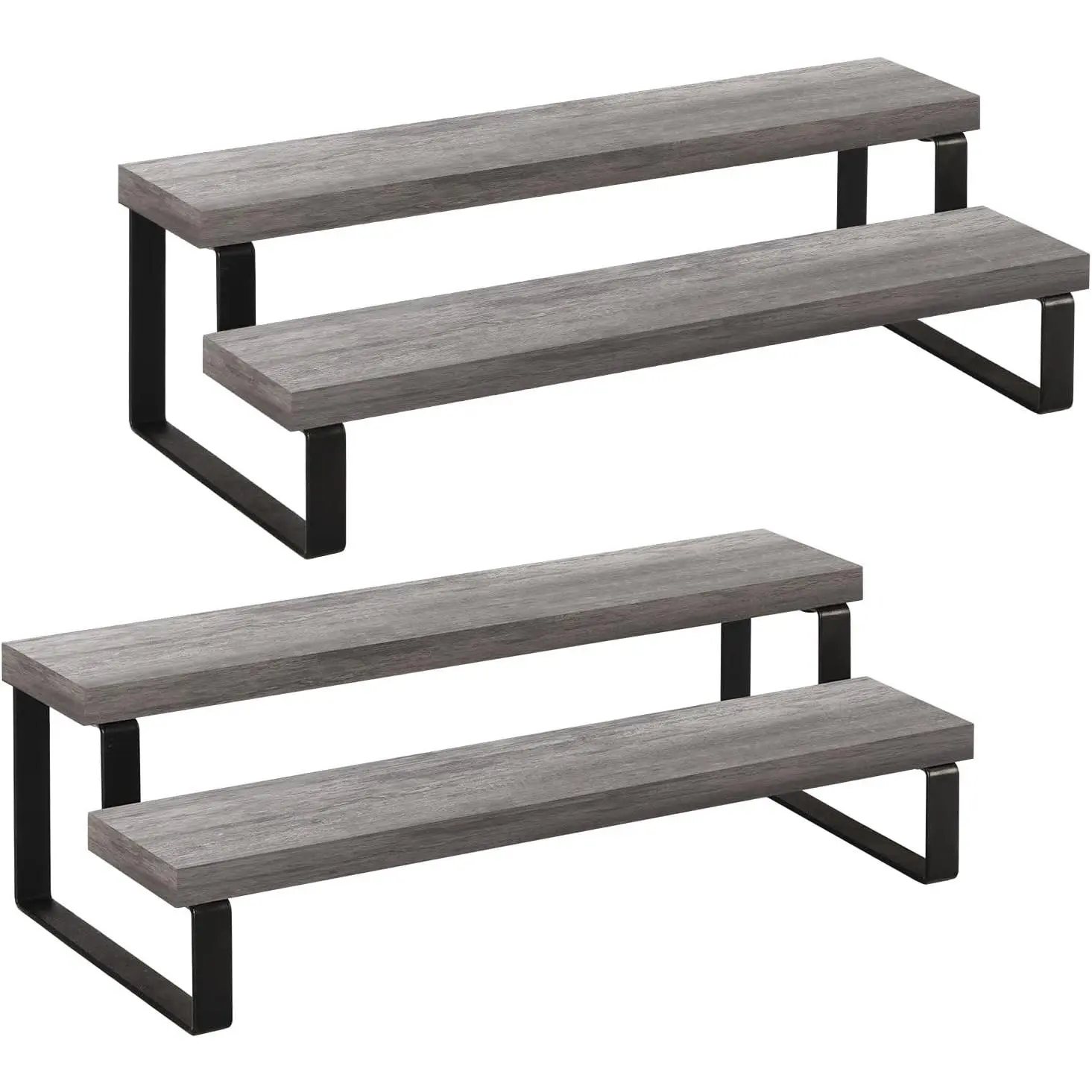 2 Tier,2Pack,Grey