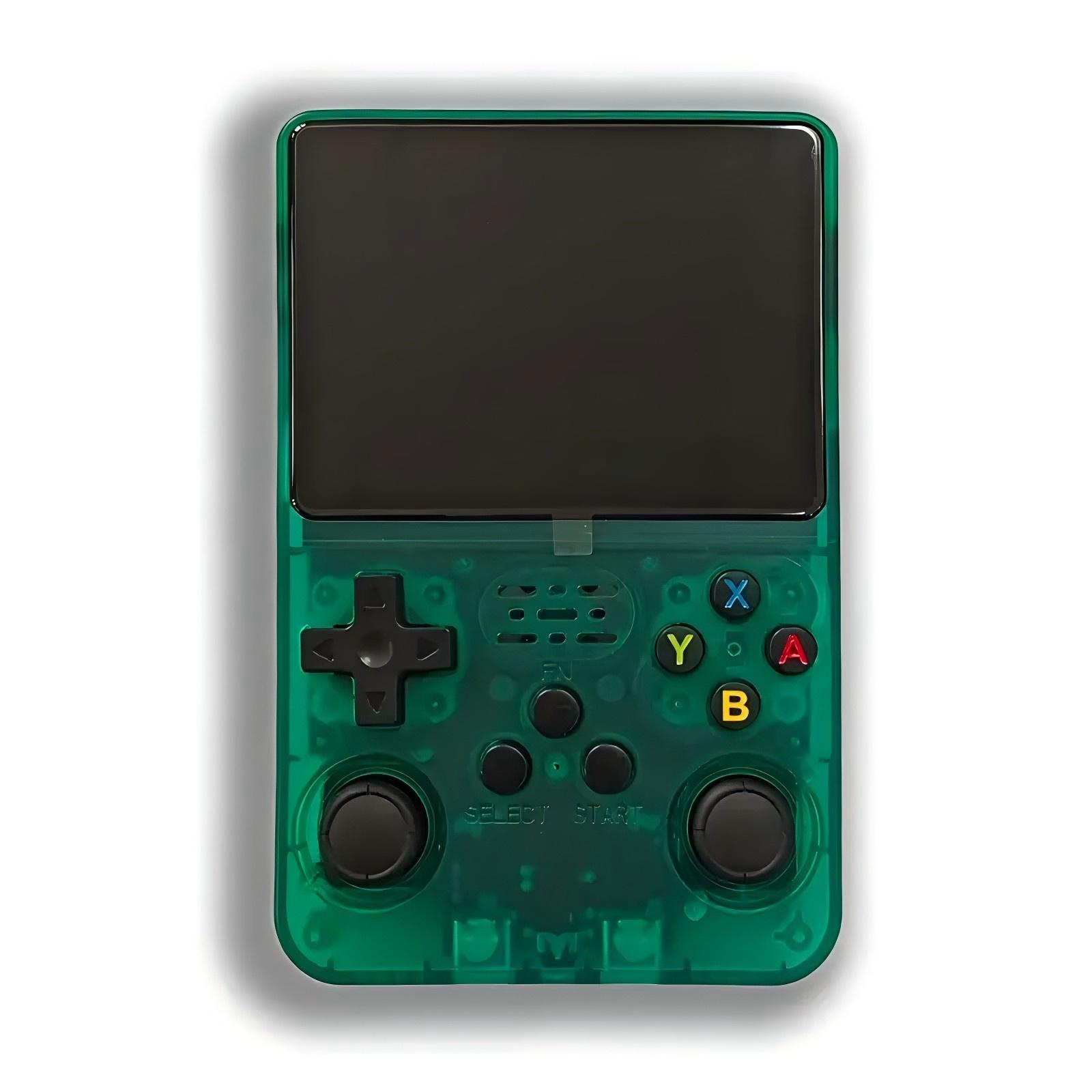 R36s Portable Game Console, 3.5-Inch IPS Screen, Linux System, Lightweight, Fashionable Gaming, High-Quality Display, New Condition