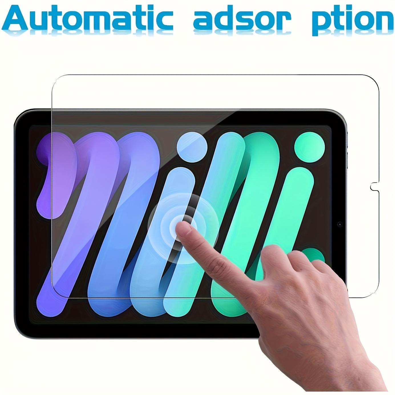 2-Pack Tempered Glass Screen Protector for iPad Mini A17 Pro 7/6 (8.3-Inch, 2021 Model), Anti-Fingerprint, Anti-Glare, Scratch-Resistant