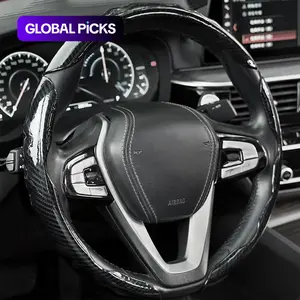 Non-Slip Car Steering Wheel Cover, Universal All-Season Decorative Car Interior Accessory #GLOBAL PICKS
