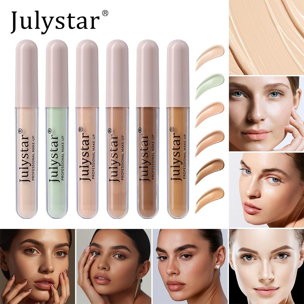 Julystar Multi-Color Concealer Liquid, Matte Finish, Natural Fit, Lightweight Hydrating Texture, Covers Imperfections, Multi-Pack