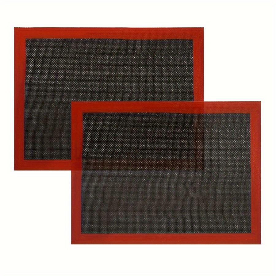 1pc/2pcs, Perforated Silicone Baking Mat, Non-stick Silicone Baking Mats - Oven Baking Mat,, For Cookie, Macarons, Bread And Pastry, Reusable Baking Mats, Kitchen Accessory, Baking Tool