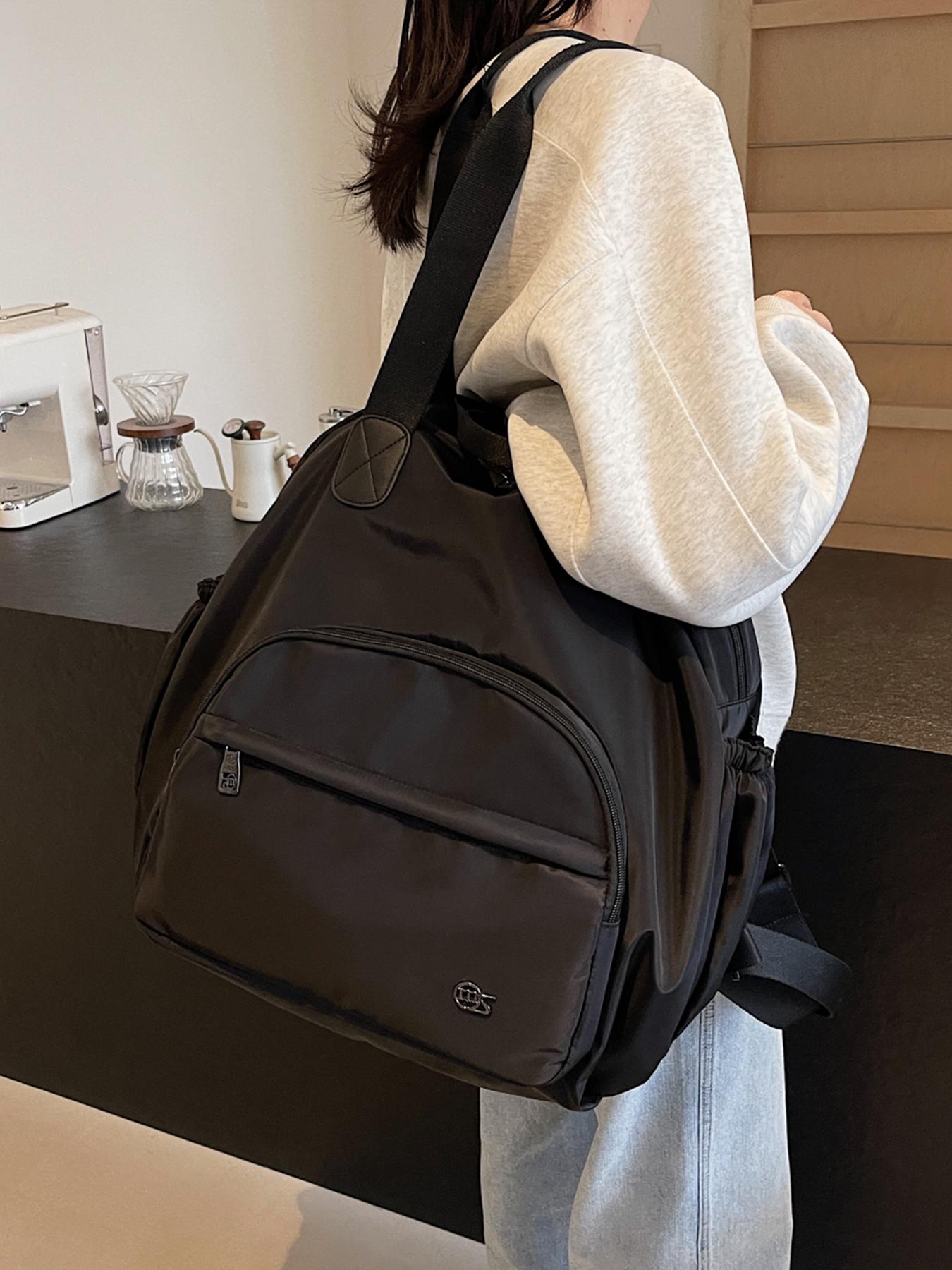 Lightweight travel women's backpack, casual and versatile shoulder bag, multifunctional shoulder bag with wet and dry separation, simple and fashionable shoulder commuter bag, suitable for commuting, travel and business trips, etc.