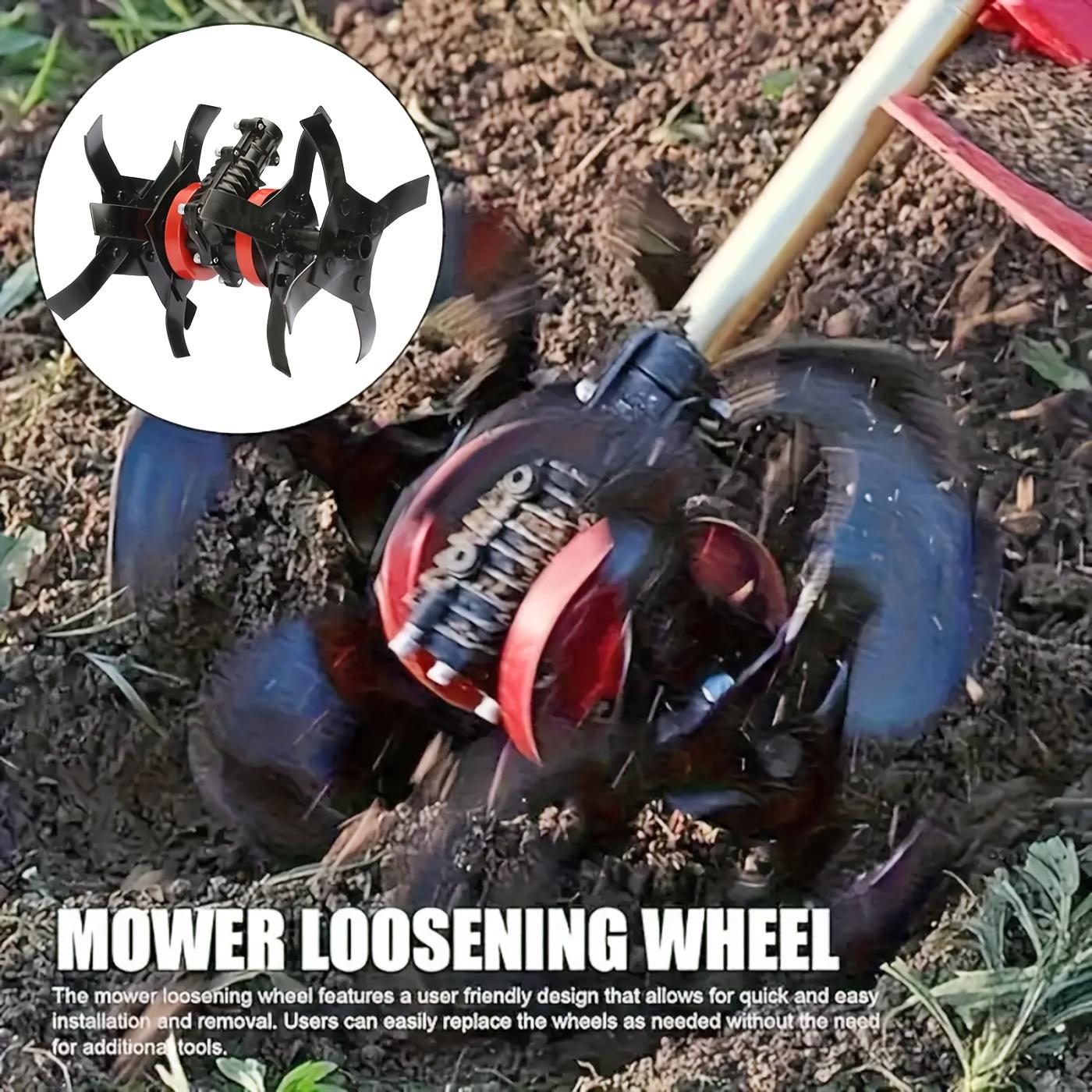 A set of high-quality gardening lawn mower loosen wheels, equipped with 20mm mounting holes, suitable for a variety of scenarios, suitable for a variety of lawn mowers, and improve equipment utilization