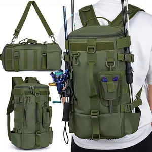 Stop carrying separate bags for fishing day vs. hike day. The Angler’s Adventure Pack is built for outdoor fishing, and crushes mountaineering & hikes just as hard.