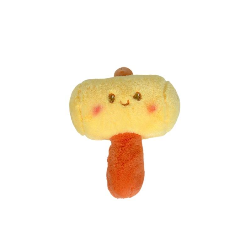 Creative Funny Hammer Wrench Plush Toy Game Prop 8inch Claw Machine Doll