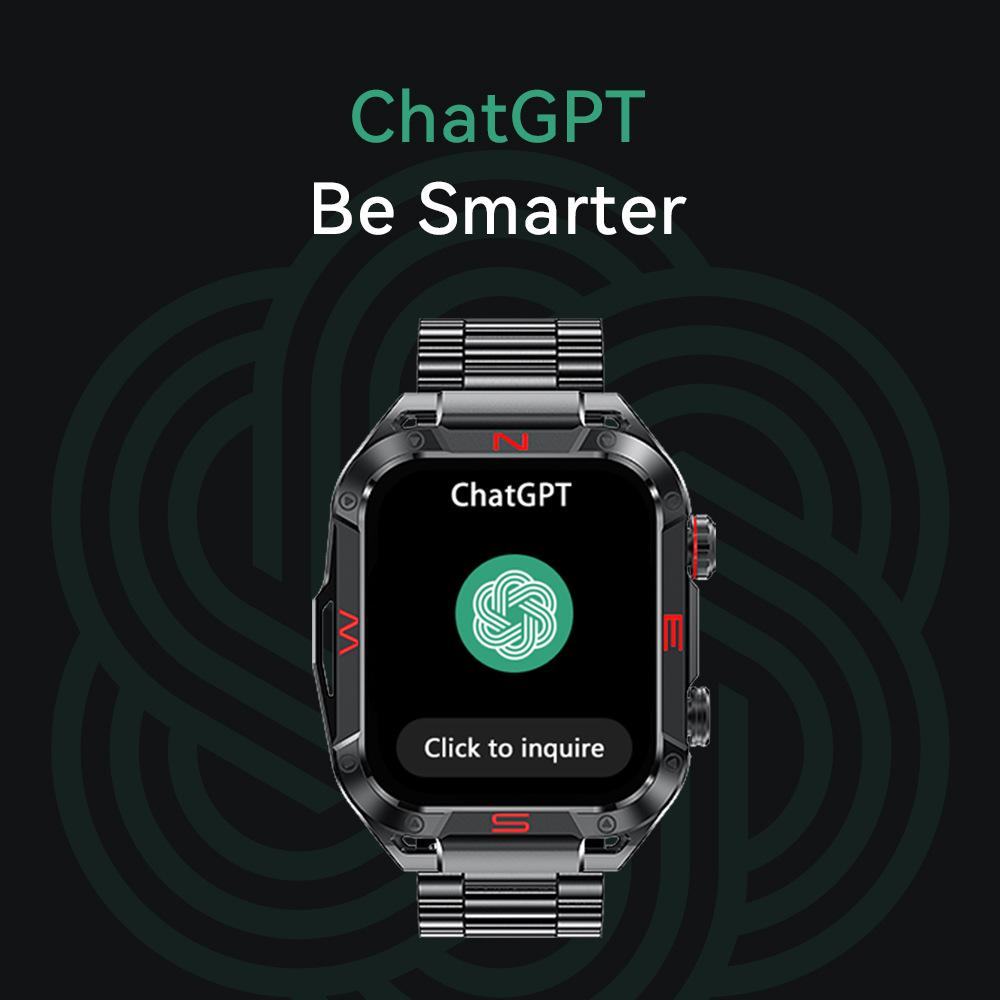 Smart watch voice control music playback heart rate motion detection waterproof band hd fitness answer call s320b