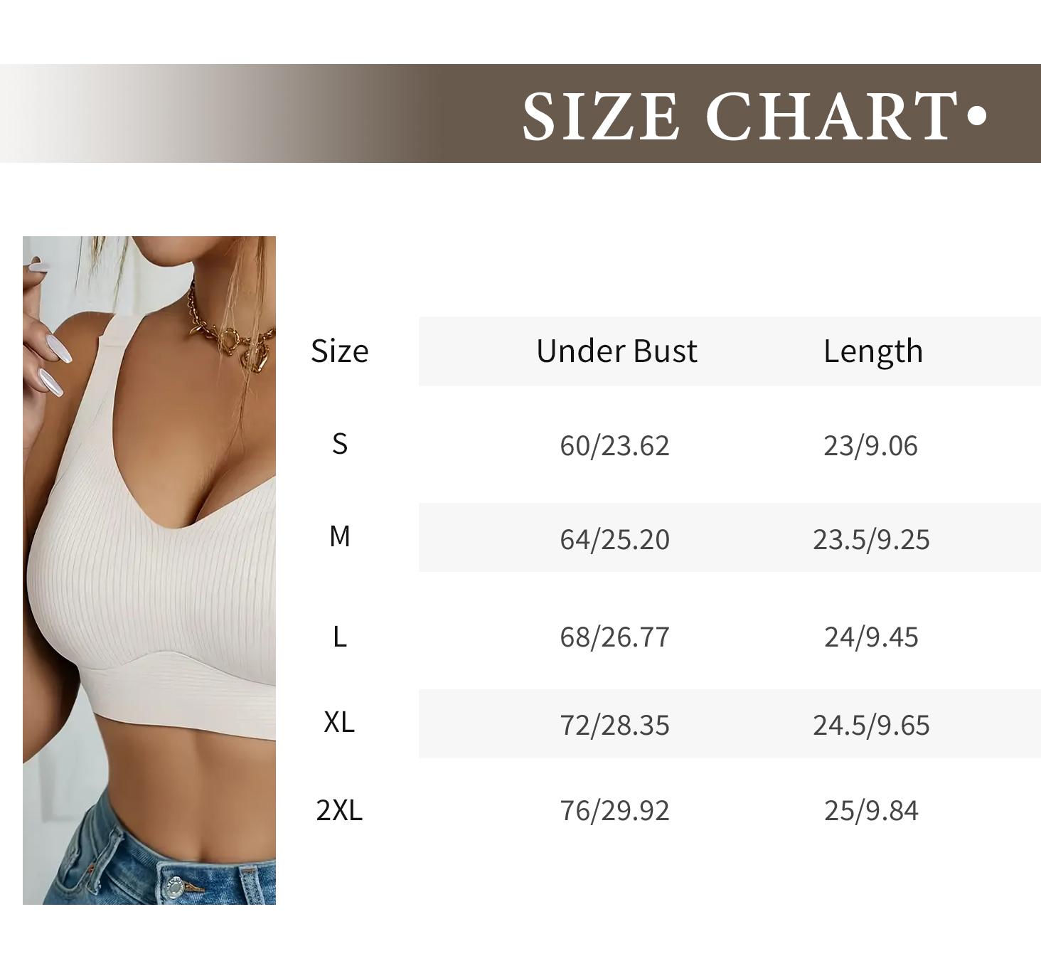 Women's Solid Four-breasted Adjustable Wireless Bra,Soft Comfortable Breathable Ribbed Push Up Seamless Bra,Women's Lingerie for All Seasons,Supportive Bra Underwear Sets Minimalist