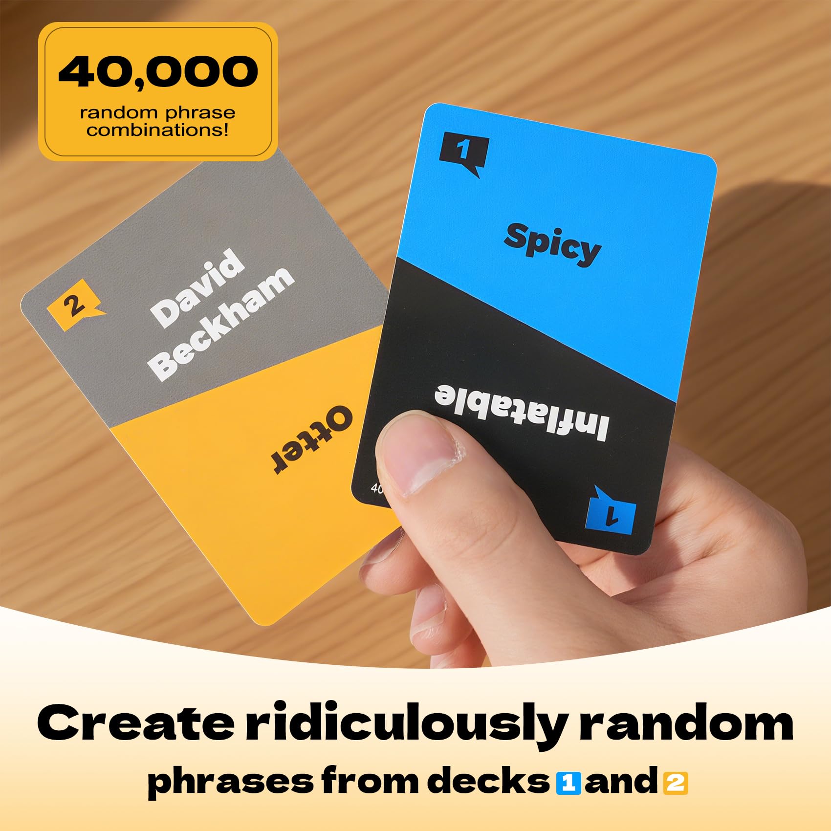 New Lip Reading Party Game - You SAY I Guess: The Headphone Challenge Card Game for Adults, Popular on Platforms with 40,000 Funny Phrase Combos, Game Party Cards, Perfect for 18+ Years Old (2+ Players) Party Board Game