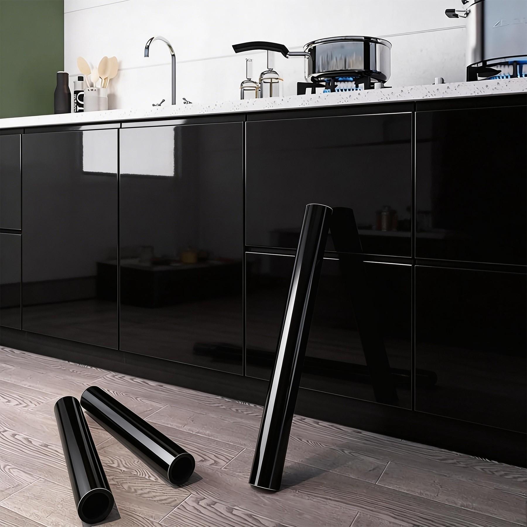 Self-Adhesive Marble Vinyl Wallpaper Roll, Thick Waterproof Oilproof Home Protection, Removable Decor for Living Room Kitchen