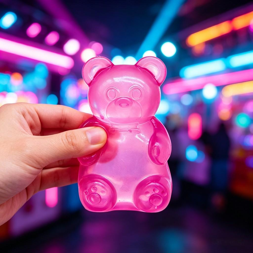 Creative Stress Relief Bear Squishy Toy, Cute Simulation Bear Dumpling, Unisex Pressure Release Fun Gift, Mtl25061208720r Model