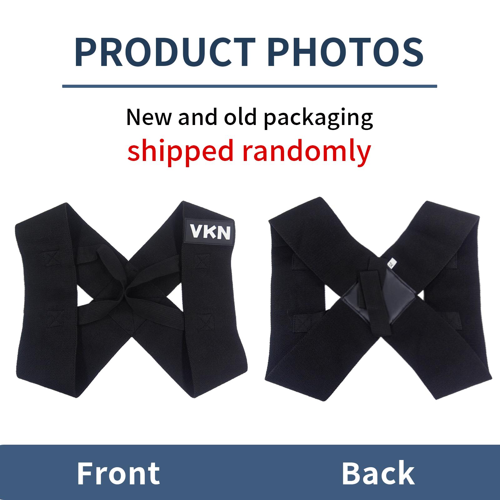 VKN Shoulder Straps - Posture Support Straps for Men & Women – Elastic Back Support, Straight Back Support, Use at Home or in Office (S-XXL)