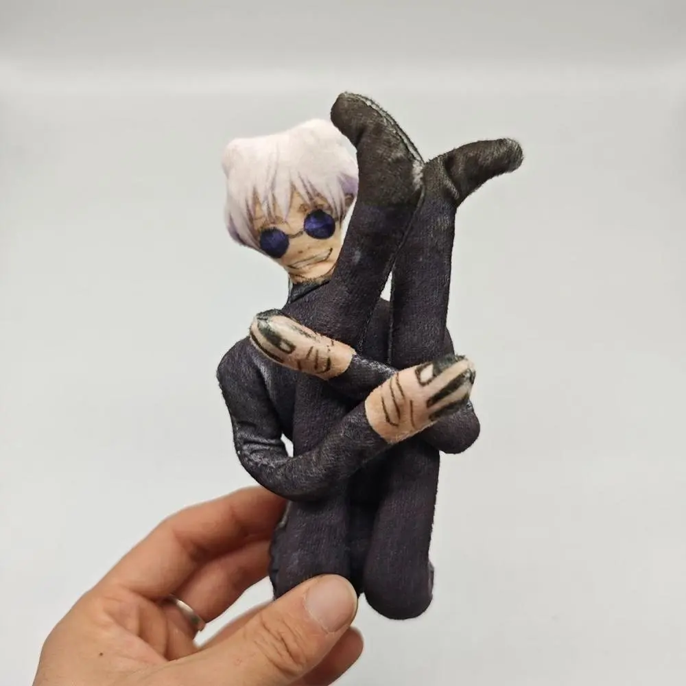 Japanese Anime JJK Plush Dolls - Gojo, Geto, Shapeshift Choso, Nanami Kento, Fushiguro Toji, Okkotsu Yuta, Kamo Noritoshi, Panda Figures - DIY Felt Craft Mannequin Toys, Birthday Gifts, Bag Accessories