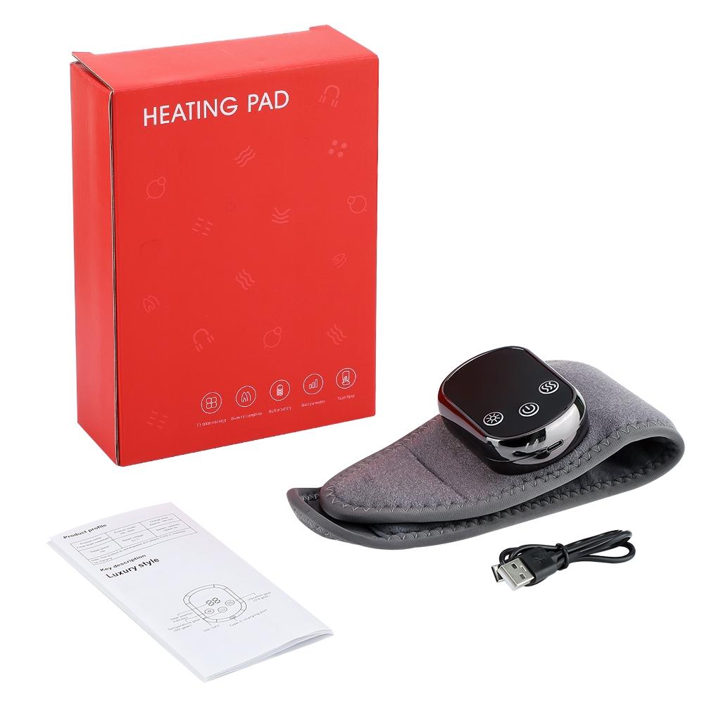 Heated Wrist Wrap 5 Heat Settings & 3 Vibration Modes, Wrist Massager for Left/right Hand Use for Carpal Tunnel, USB Rechargeable Massagers