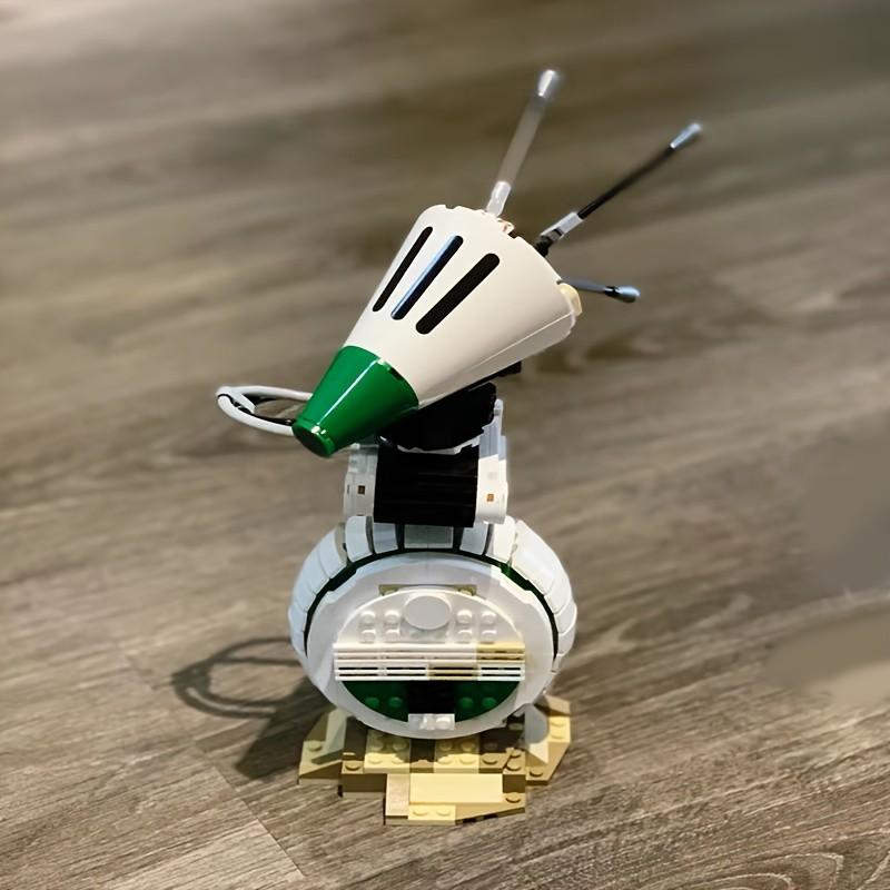 519 Pieces Robot Building Blocks Set, Stem Building Blocks, Creative Building Blocks, Compatible with 75278 Space Series, Educational Toy for Kids, Christmas Gift Idea