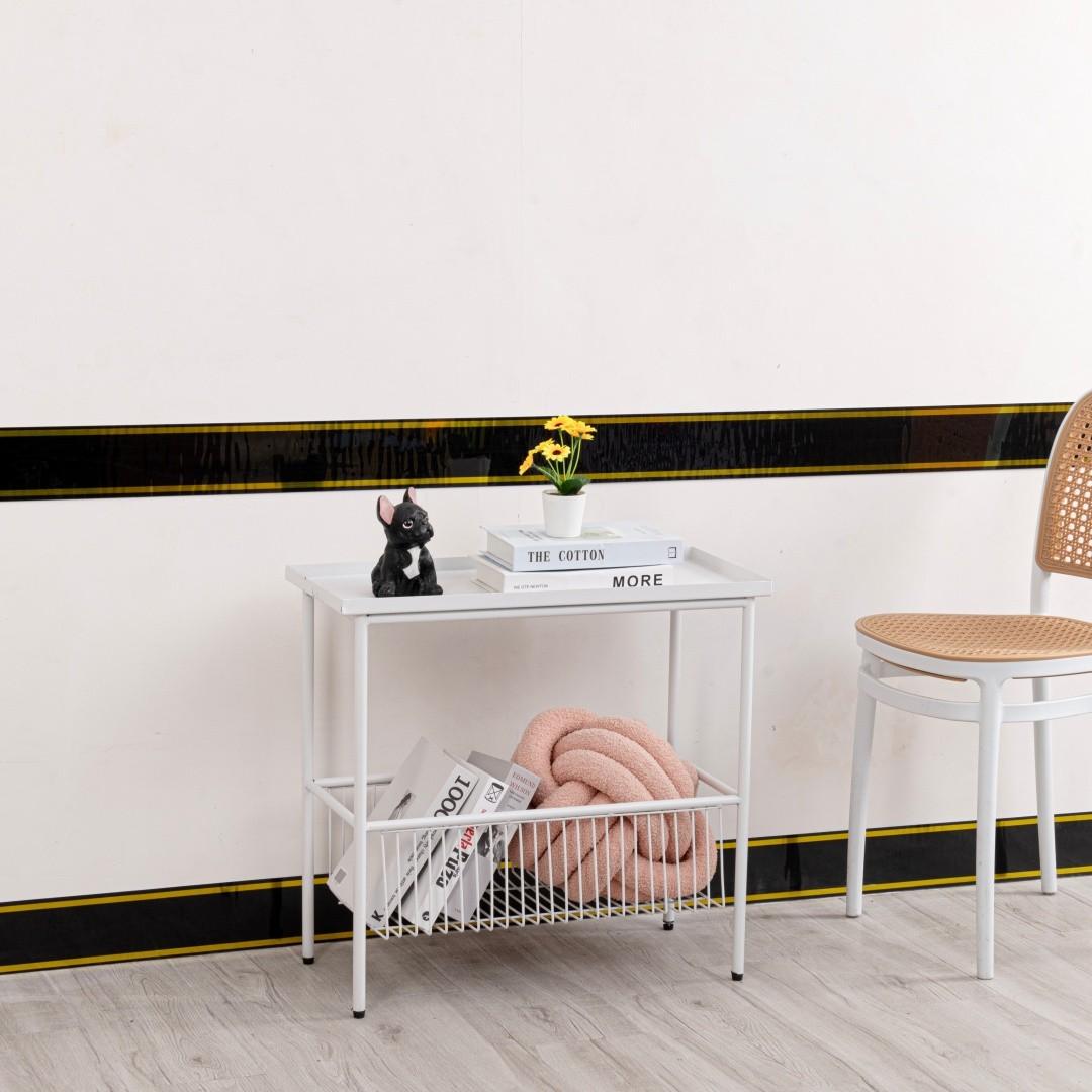 3.94 inches × 196.85 inches Luxury Self-Adhesive Baseboard Corner Protector, Super Strong Adhesion — Integrated Edge Protection for W Corners, Ceilings, and Countertops | Easy DIY Installation