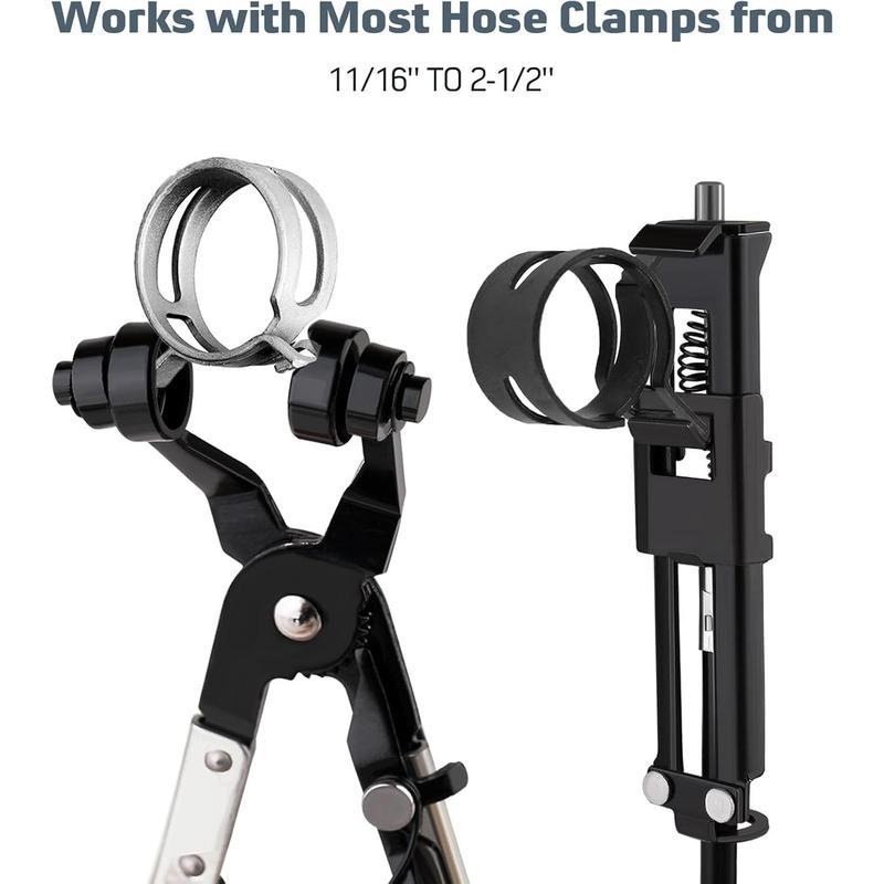 9PCS Hose Clamp Pliers, Long Reach Hose Clamp Tool Remover for Water Hose and Automotive Coolant Radiator Heater with Flexible Wire Long Reach Hose Clamp and Flat Band Pliers #Summervibes 9PCS Hose Clamp Pliers, Long Reach Hose Clamp Tool Remover for Water Hose and Automotive Coolant Radiator Heater with Flexible Wire Long Reach Hose Clamp and Flat Band Pliers #Summervibes