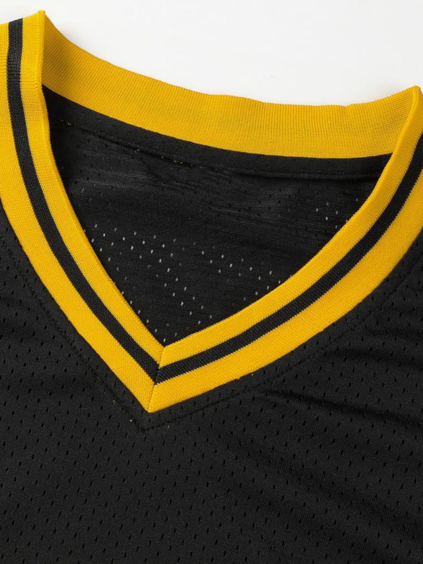 Men's#21 Letter & Number Embroidered Baseball Jersey, Casual Breathable Short Sleeve Baseball Top forTraining Competition Party, Unisex Sportswear for Spring & Fall, Jersey Shirts, Apparel Jersey, Mens Clothing, Jersey Tops, Athletic Activewear