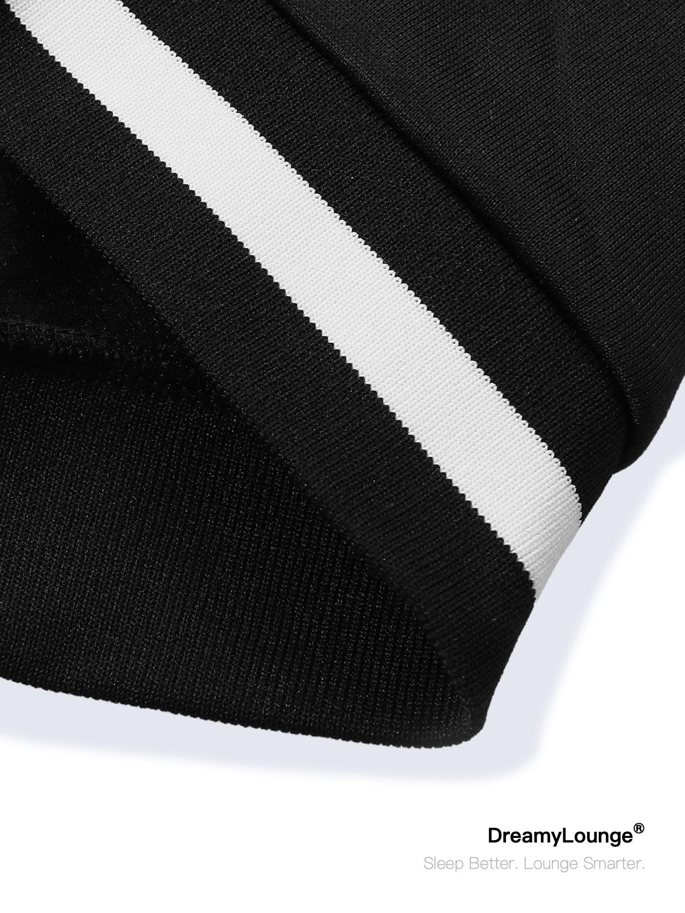 Rick and Morty Universe Portal Print Baseball Jacket, Casual Loose-Fit, Warm and Breathable, Ideal for Outdoor or Home Wear, Comfortable Pullover