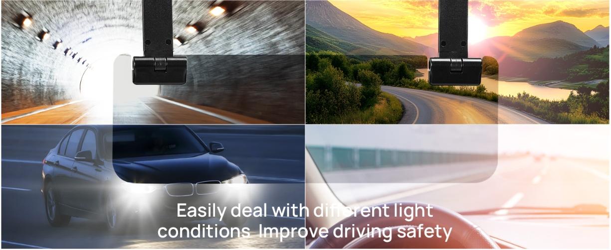 Car Sun Visor Extension, Polarized Sun Visor Extender, Universal Uv400 Sunshade, Adjustable Car Sun Visor, Dual Clip Design, Anti-Glare Diffused Light Car Sun Visor Extension, Polarized Sun Visor Extender, Universal Uv400 Sunshade, Adjustable Car Sun Visor, Dual Clip Design, Anti-Glare Diffused Light