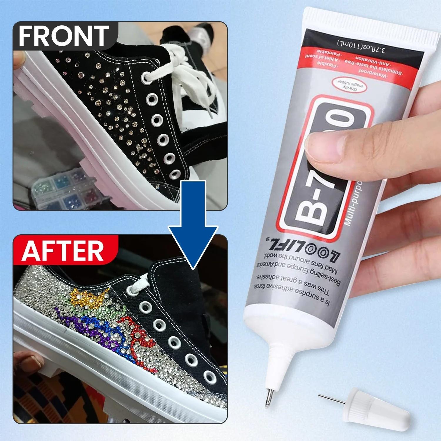 110ML B-7000 Super Water Gel, Strong Adhesive for Jewelry Making, Fabric Repair, Phone Screen Fix, Metal, Stone, Nail Art, Glass