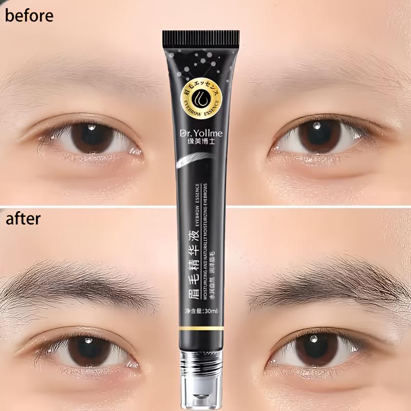 Eyebrow nourishing essence thick and slender mascara, suitable for both men and women, suitable for sparse or broken eyebrows, containing natural ingredients to help absorb, waterproof and durable wild eyebrow cream