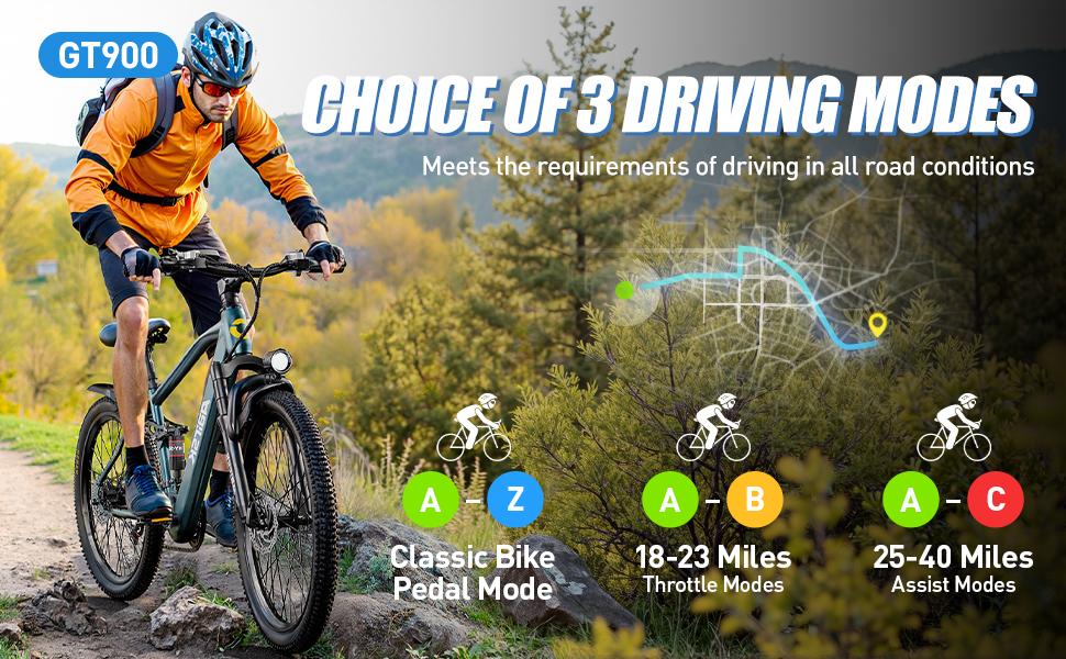 Aairsk Electric Bike 26", 25Mph Speed 13Ah Battery & 580W Motor, 21-Speed & Dual Suspension, Max Range 40 Miles(Pedal-Assist), Electric Mountain Bicycle for Adults, Adjustable Seat Disc Brakes Mtb Aairsk Electric Bike 26", 25Mph Speed 13Ah Battery & 580W Motor, 21-Speed & Dual Suspension, Max Range 40 Miles(Pedal-Assist), Electric Mountain Bicycle for Adults, Adjustable Seat Disc Brakes Mtb