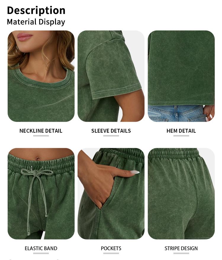 AUTOMET Y2K Fade Craft Casual Acid Wash 2-Piece Outfit | Women's Tank Top & Shorts Set | Spring Comfort Fit | No Bleach/Detergent Needed SpringStatements AUTOMET Y2K Fade Craft Casual Acid Wash 2-Piece Outfit | Women's Tank Top & Shorts Set | Spring Comfort Fit | No Bleach/Detergent Needed SpringStatements