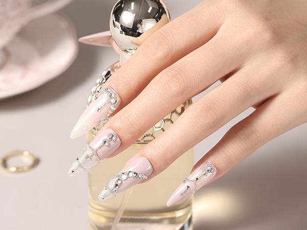 MOROVAN Blossom Acrylic Nail Kit : Blossom Series for Beginners with Everything - Complete Nail Kit Set Professional Acrylic with Everything Acrylic Nail Starter kit Acrylic Nail Supplies Gifts for Women Girl