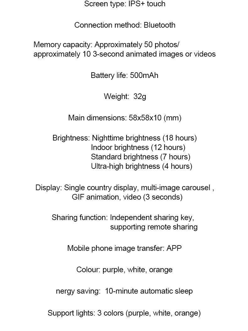 Electronic pendants, touchscreen Bluetooth electronic whistles, badge anime-themed accessories, celebrity DIY new smart whistles, anime-themed accessories, customizable video/photo display screens.