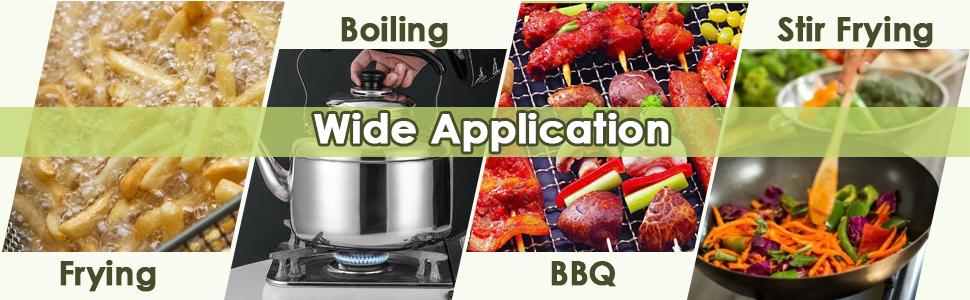 GEEKHOM High Pressure Propane Burner, Portable Triple Burner Outdoor Stand Stove Gas Cooker with Detachable Legs, 0-20 PSI Adjustable Regulator and 1.2m Hose for Outdoor 22.5W BTU (Three Burner Stove) Windproof Butane Refillable GEEKHOM High Pressure Propane Burner, Portable Triple Burner Outdoor Stand Stove Gas Cooker with Detachable Legs, 0-20 PSI Adjustable Regulator and 1.2m Hose for Outdoor 22.5W BTU (Three Burner Stove) Windproof Butane Refillable