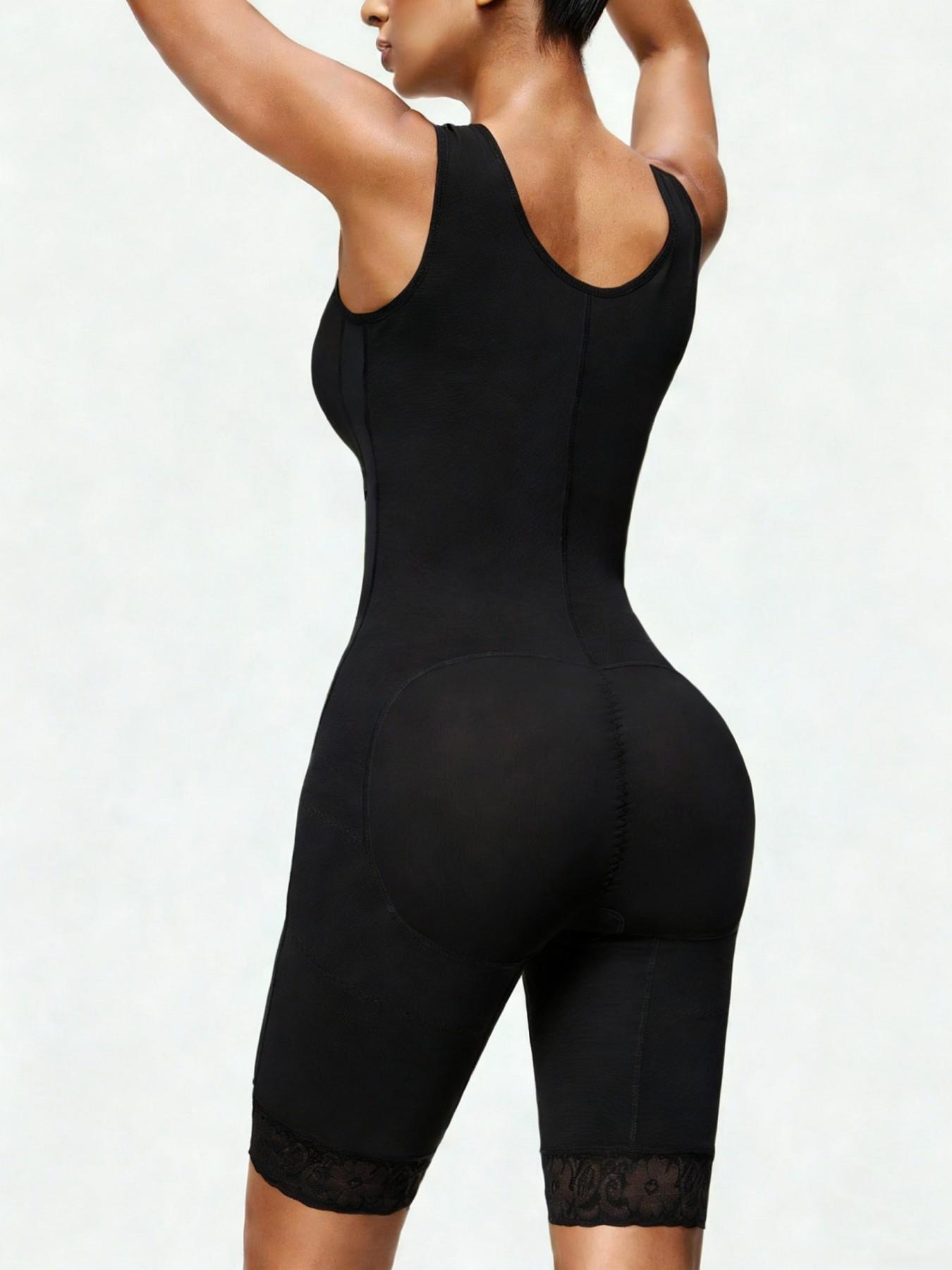 1 Count Women's Shapewear Bodysuit, Fajas, Colombian Shapewear Tummy Control Butt Lifter, Firm Control Body Shaper Jumpsuit with Adjustable Hooks, Sculpting Body Shaperwear for Daily Wear, Suitable For Daily Wear Or Gym