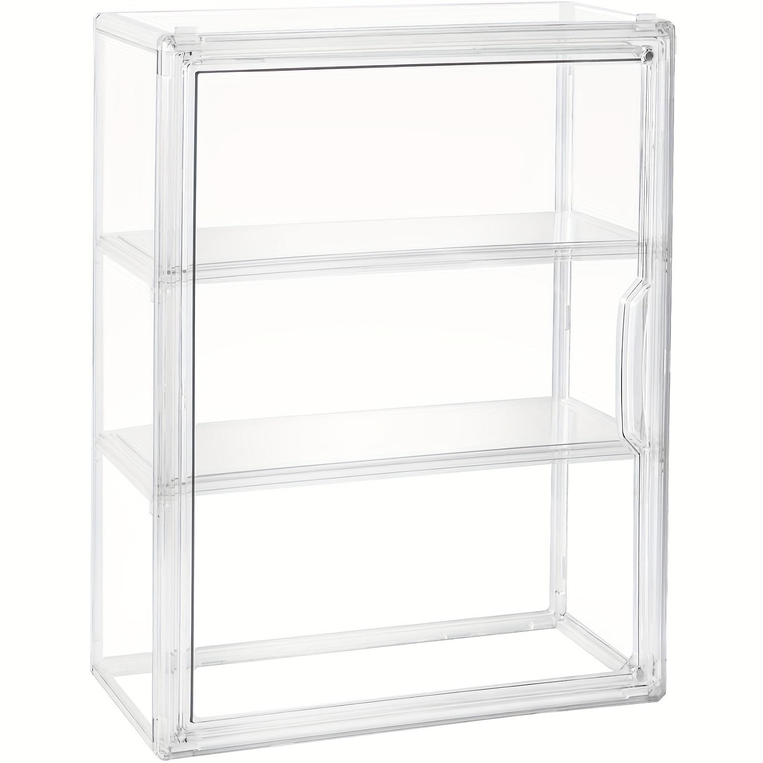 Large wall-mounted display cabinets, space-saving cubic display boxes, suitable for collectibles, miniature models, display boxes, display shelves, Acrylic shelf, modern design storage and organization cabinets