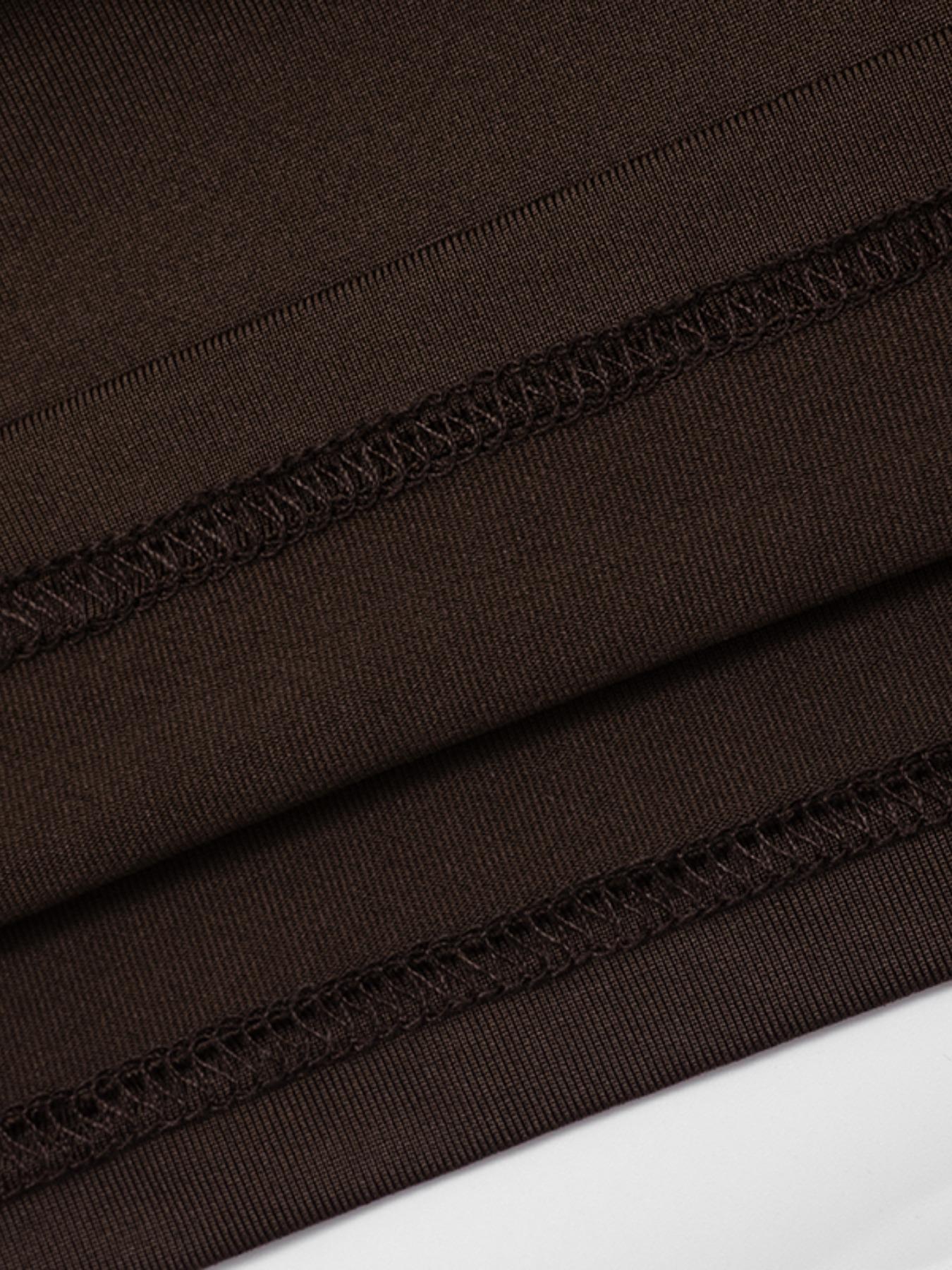 Elegant Women's Solid Color Ruched Dress, Spring & Fall Long Sleeve A-Line Gown, Perfect for Evening Events and Dates, Fit