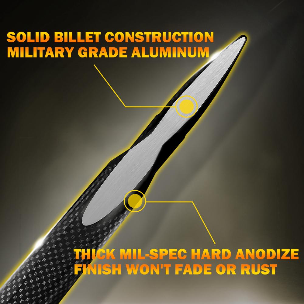 14cm Carbon Fiber Bullet Antenna Mast Power Radio AM/FM Replacement Universal