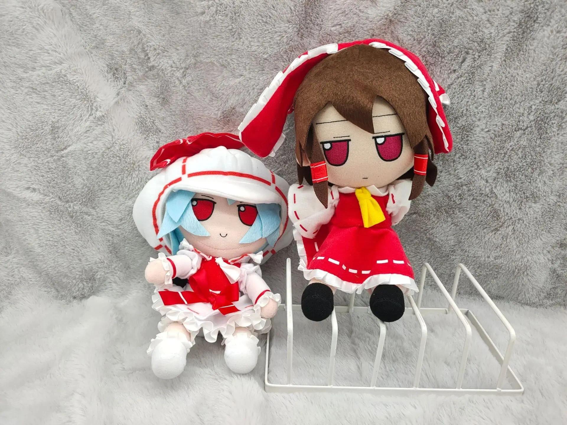 20CM Anime TouHou Project Smoke Plush Toys Kochiya Sanae Izayoi Sakuya Lolita Stuffed Dolls Plushie Pillow Figure Christmas Gift