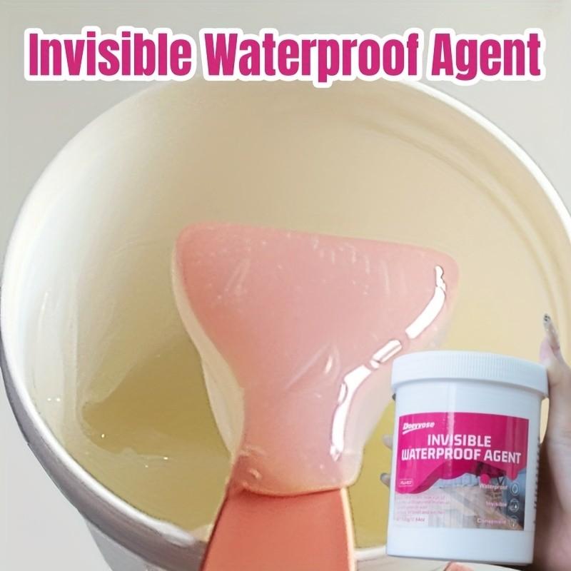 Invisible Waterproof Sealant, Balcony Railing Sealant, Strong Adhesive Waterproof Sealant for metallic/Wood/Concrete Surface, Durable Waterproof Protector, Concrete Sealer