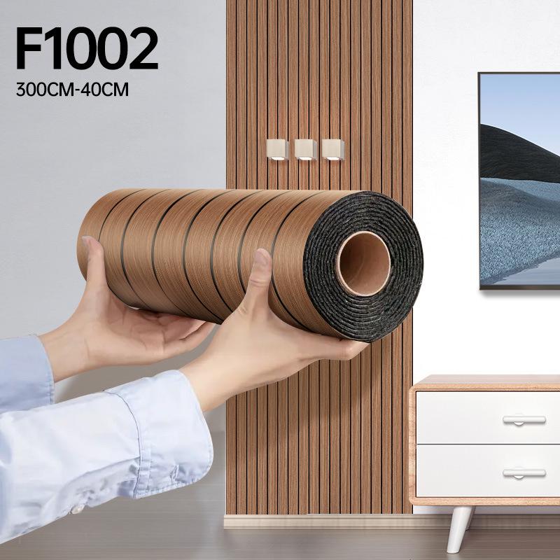 Self-Adhesive 3D Wall Panels, Thick Textured Grid Design, Peel-And-Stick PVC Faux Wood Wallpaper, Easy Installation, Ideal for Living Room, Bedroom, Bathroom