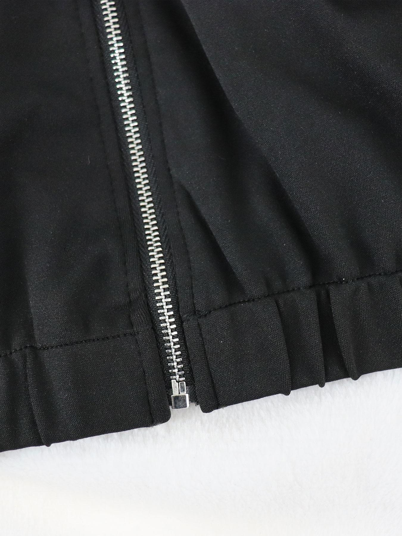 Plus Size 2 Piece Tracksuit Set for Women – Zip Up Long Sleeve Jacket and High Waist Pants, Casual Streetwear Outfit, Plain Tracksuit Set