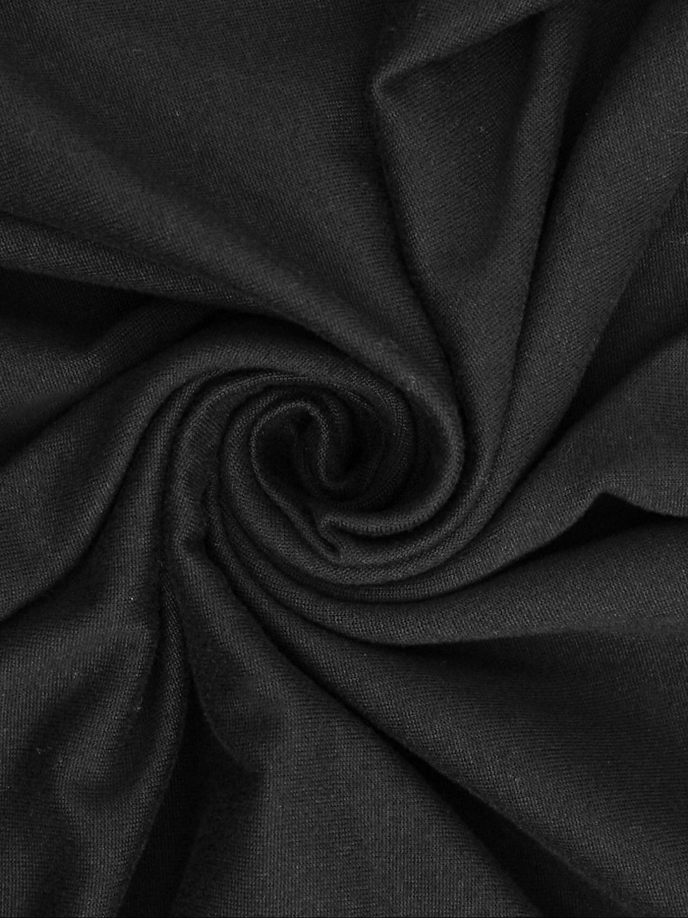 Fashion Casual Y2K Women's Cross Print One-Shoulder Flare Sleeve Top, Halloween Style, Fitted Design, Fall & Winter Wear, Aesthetic