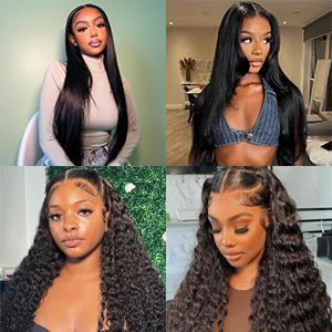 Tiwugi hair store Body Wave Lace Front Wigs Human Hair Pre Plucked 13x4 HD Lace Front Wigs Human Hair 180% Density Body Wave Glueless Frontal Wigs Human Hair for Women Natural Black 99J Burgundy 4/27 Highlight Ombre Chocolate Brown 613 Tiwugi hair store Body Wave Lace Front Wigs Human Hair Pre Plucked 13x4 HD Lace Front Wigs Human Hair 180% Density Body Wave Glueless Frontal Wigs Human Hair for Women Natural Black 99J Burgundy 4/27 Highlight Ombre Chocolate Brown 613