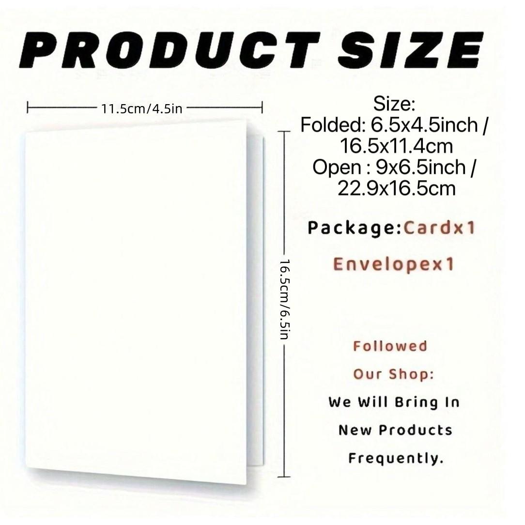 1/3/7pcs  Heartwarming Encouragement Greeting Card, Always Proud of You, Perfect Gift for Son Daughter, Grandchild, Niece Nephew, Ideal for Graduation, Birthday, Achievement, Back to School, Parents Love Gift