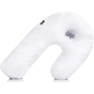 DMI U-Side Sleeping Pillows For Neck And Shoulder Pain|Side Sleeper Neck Pillow & Pregnancy Pillow Side Sleeper With Ear Hole| Back, Hip, & Sciatica Relief(30"x20"x6")