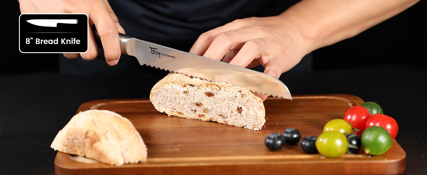 【TikTokShopSpringGlowUp】SYOKAMI Knife Set 7 Piece Japanese Style Kitchen Knife Set With Foldable Magnetic Acacia Wood Block Sharp High Carbon Stainless Steel Knives Set for Kitchen with Anti-slip Ergonomic Handle, Mother's Day Gift 【TikTokShopSpringGlowUp】SYOKAMI Knife Set 7 Piece Japanese Style Kitchen Knife Set With Foldable Magnetic Acacia Wood Block Sharp High Carbon Stainless Steel Knives Set for Kitchen with Anti-slip Ergonomic Handle, Mother's Day Gift