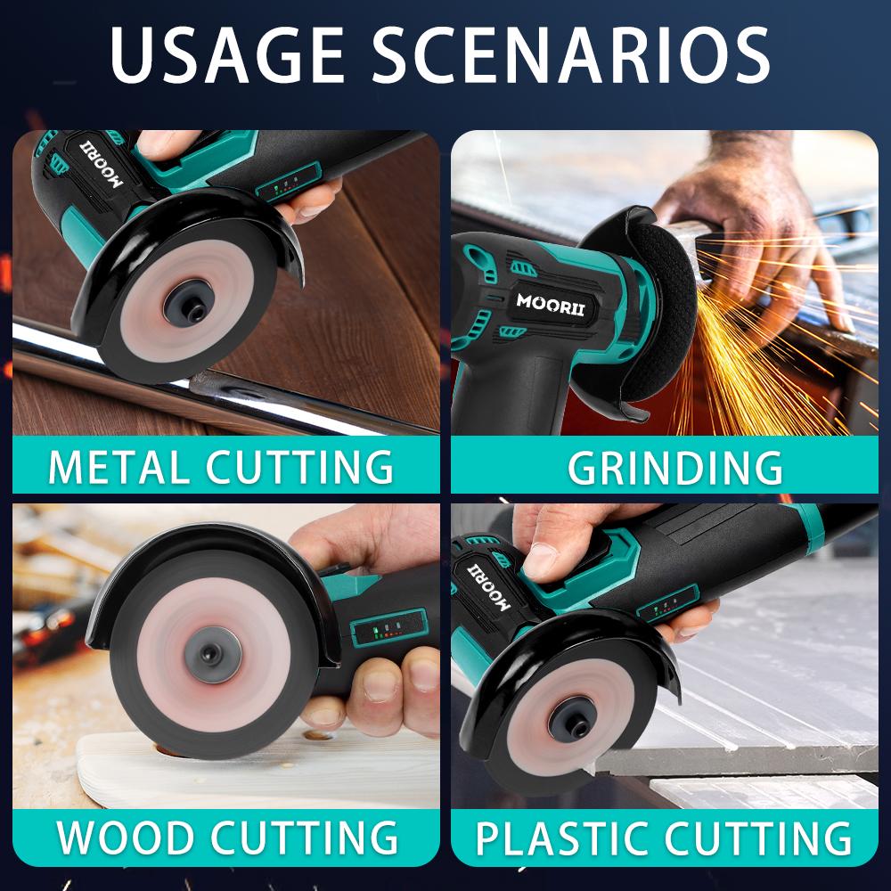 12V Mini Angle Grinder Rechargeable Grinding Tool Polishing Grinding Machine For Cutting Diamond Cordless Power Tools