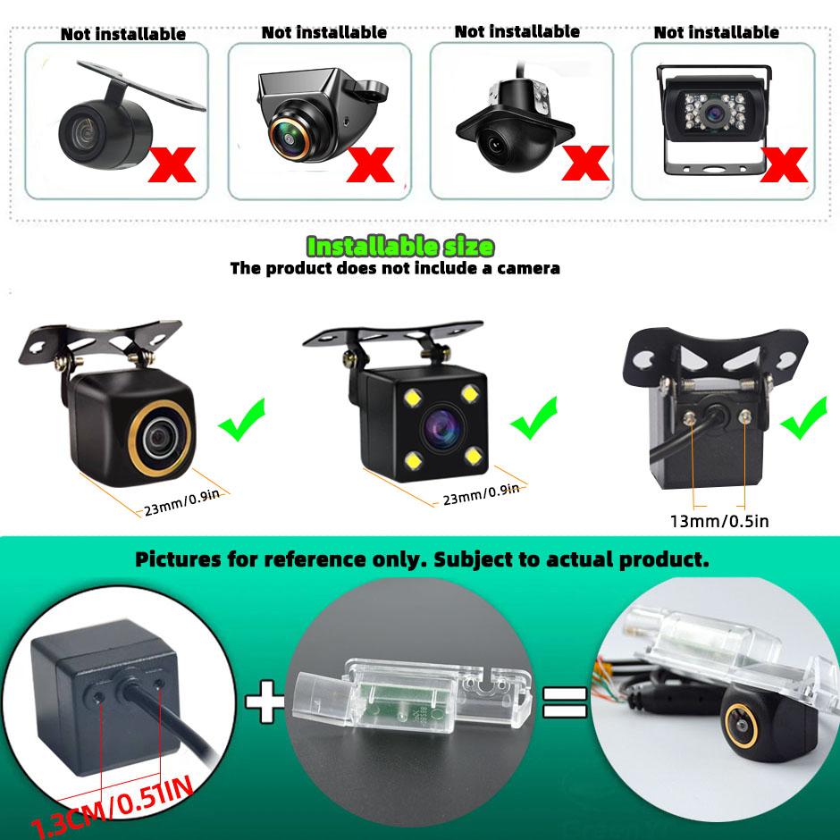 QXNY HD Backup Camera Bracket Mount Holder License Plate Light Housing for Toyota Camry Yaris Corolla 2012-2015 Verso Yaris QXNY HD Backup Camera Bracket Mount Holder License Plate Light Housing for Toyota Camry Yaris Corolla 2012-2015 Verso Yaris