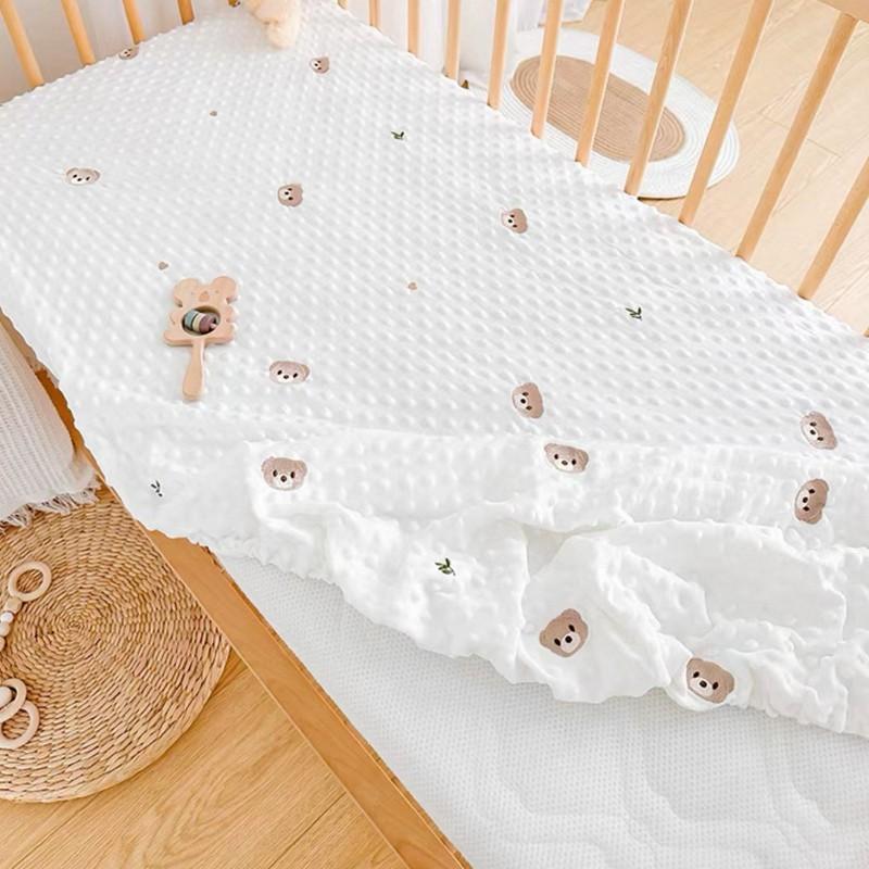 Style Baby Bed Cribs Fitted Crib Sheets Set, Soft Plush Material, Soft Bedding, Available in Multiple Sizes, Ideal for Newborns & Toddlers