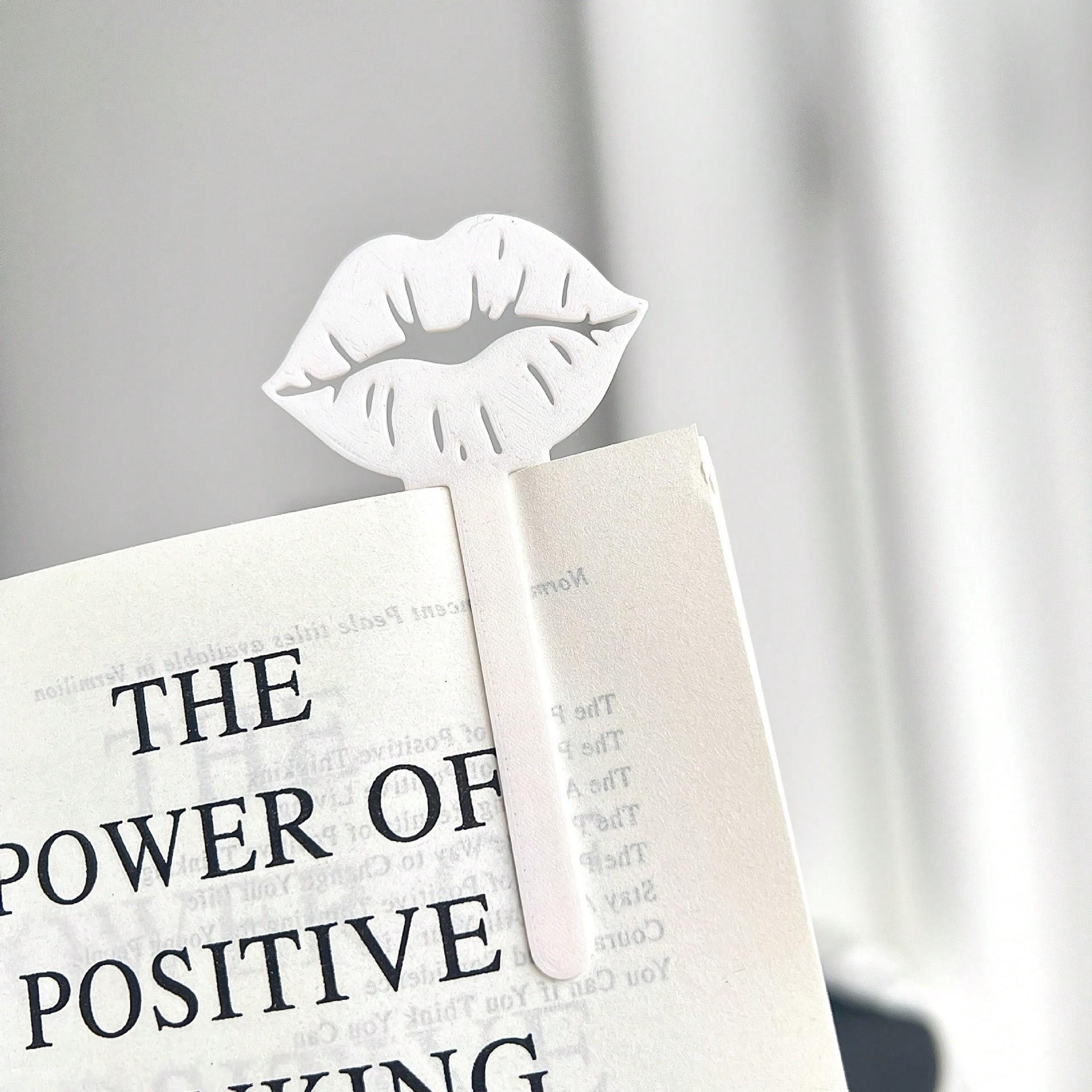 Lip Bookmarks, Fun Bookmarks for Teachers, Students, and Reading Enthusiasts, Ideal for School, Office, Library, Bookstore