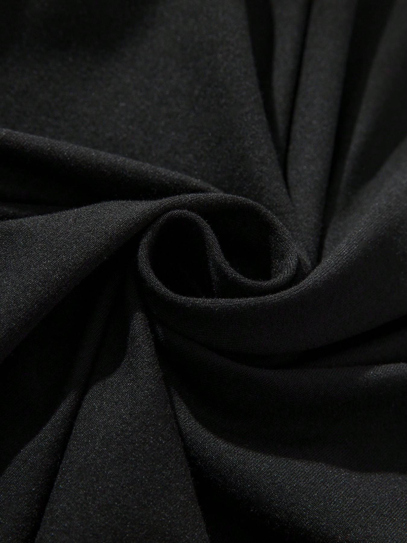 Japanese Crane Embroidered Oversized T-Shirt