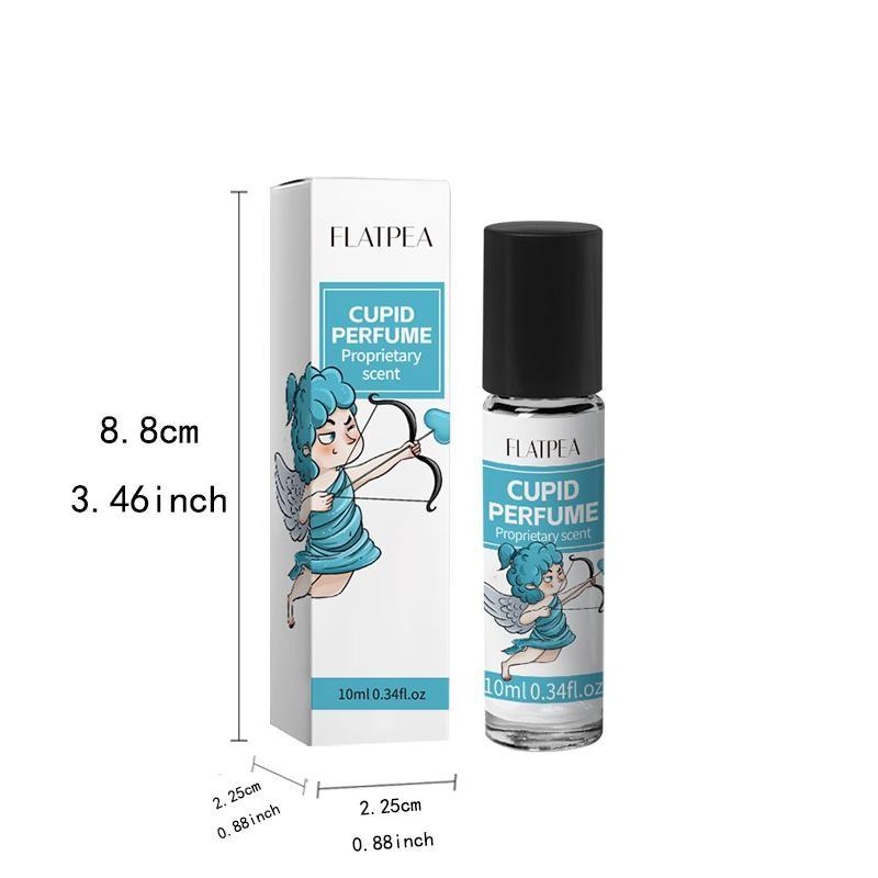 Men's Perfume Rollerball, Cupid Eau De Cologne, Long-Lasting Fragrance, Alcohol-Free, Couples Date Perfume, Portable Packaging, Birthday Gift, 10ML